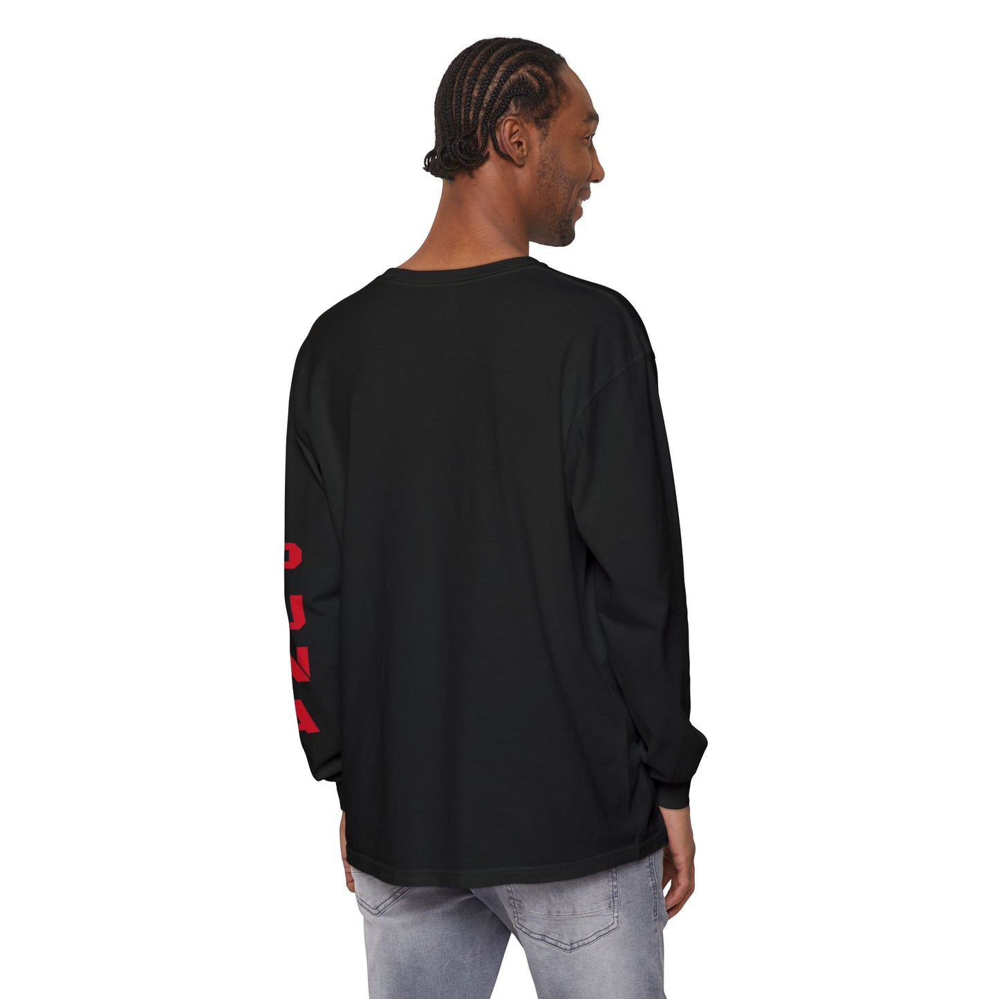 ‘Ola’a Long Sleeve Puna - Unisex Garment-dyed Long Sleeve T-Shirt
