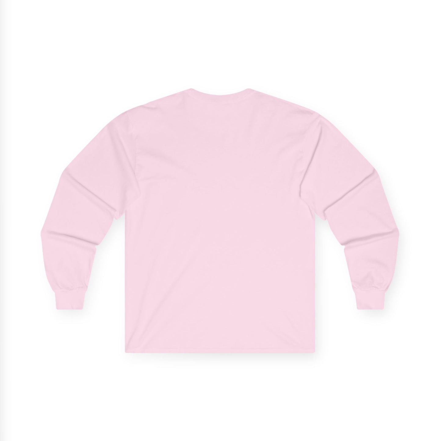 Christmas Puppy Long Sleeve Tee — "Merry Christmas" Dog in Santa Hat