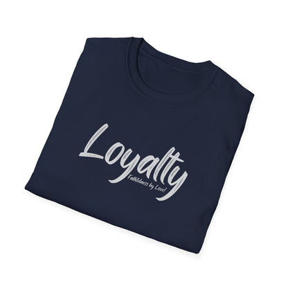 Loyalty Script T-Shirt — Casual Minimalist Graphic Tee