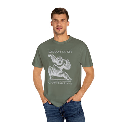 Baboon Tai Chi T-Shirt — Nature’s Masters Graphic Tee