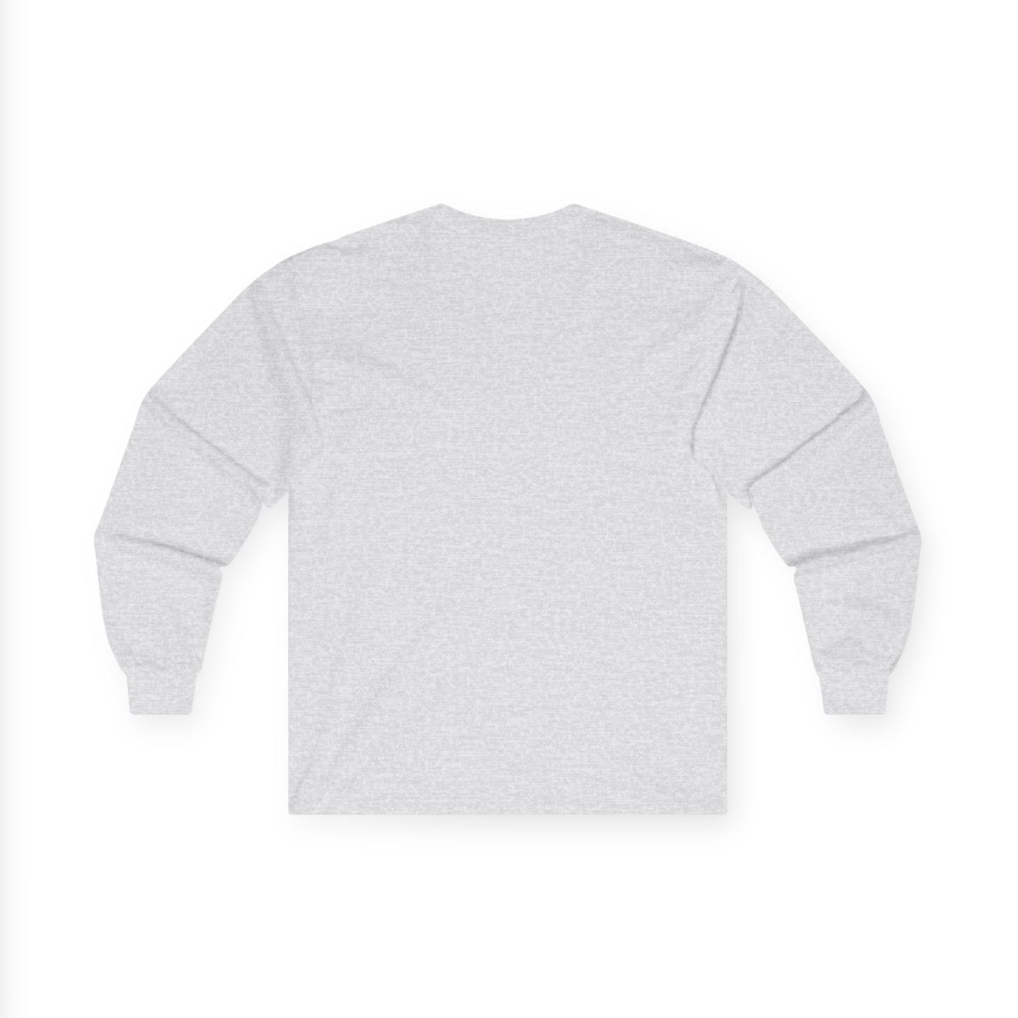 Christmas Puppy Long Sleeve Tee — "Merry Christmas" Dog in Santa Hat