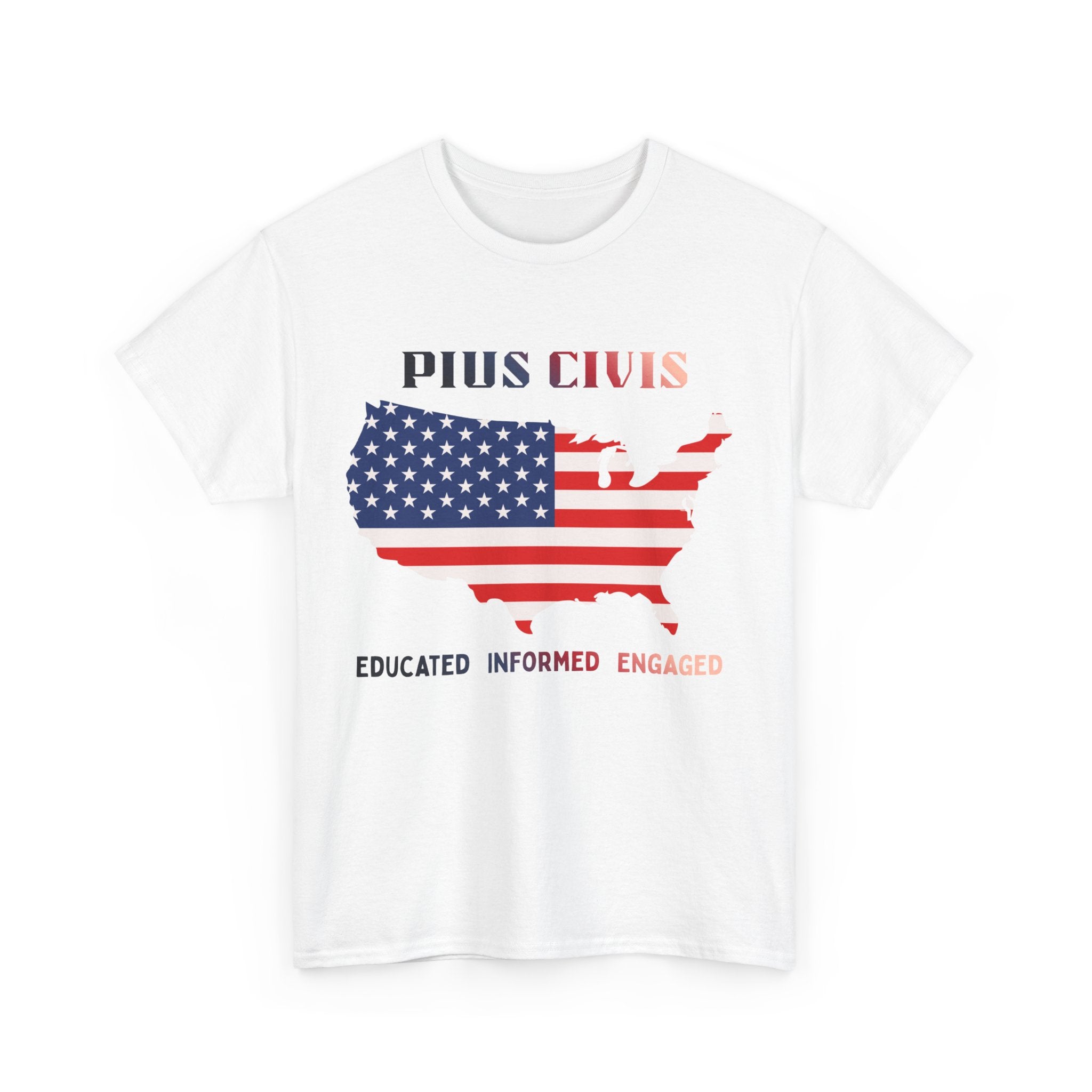 USA Pius Civis - Unisex Heavy Cotton Tee