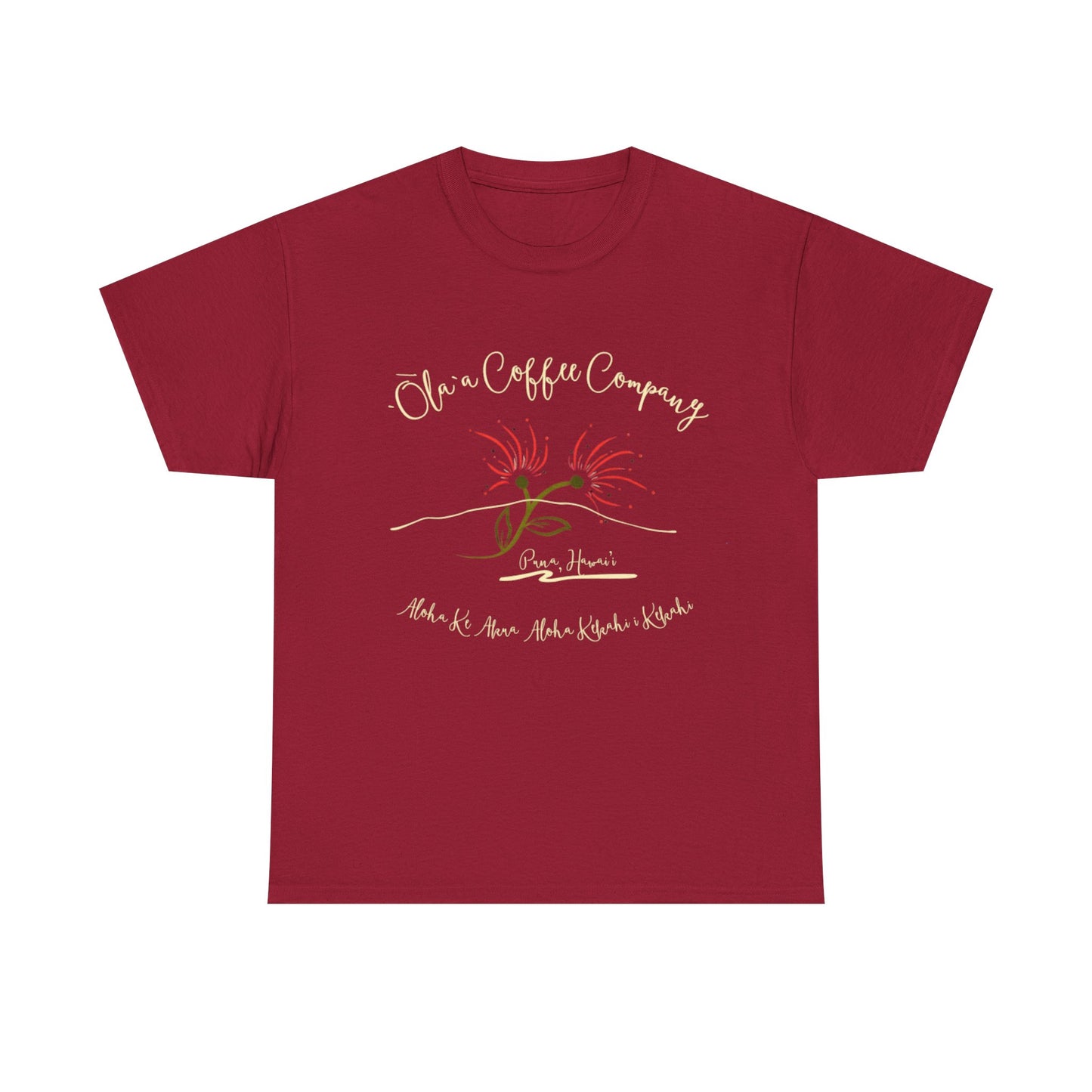 ‘Ola’a Logo Shirt - Unisex Heavy Cotton Tee