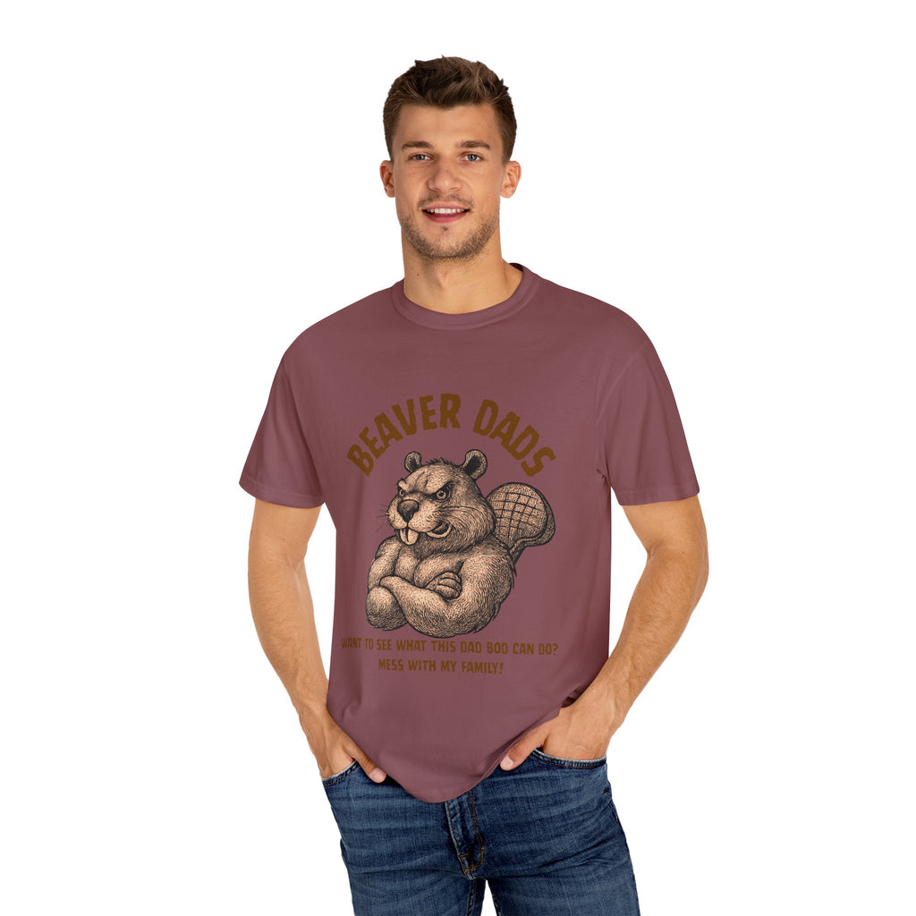 Angry Dad - Unisex Garment-Dyed T-shirt