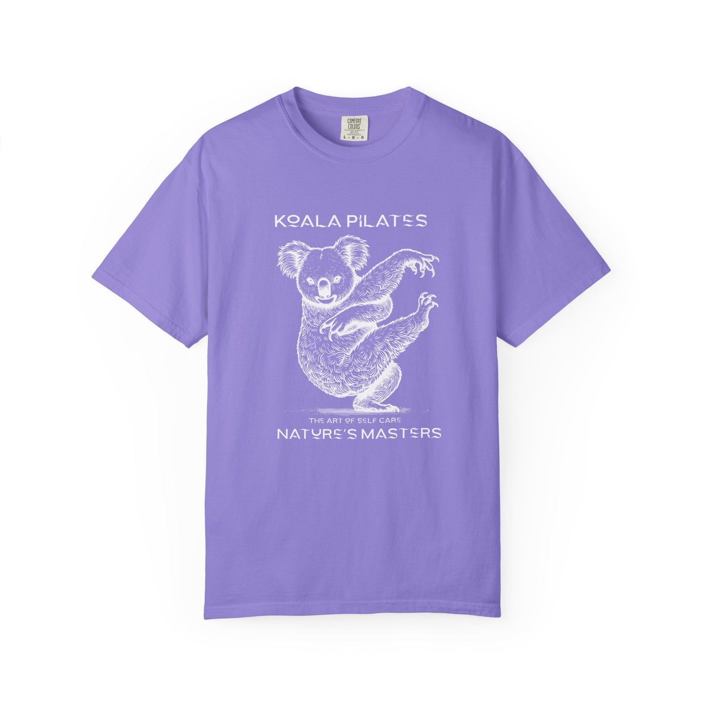 Koala Pilates Tee — 'Koala Pilates: Nature's Masters' Graphic T-Shirt