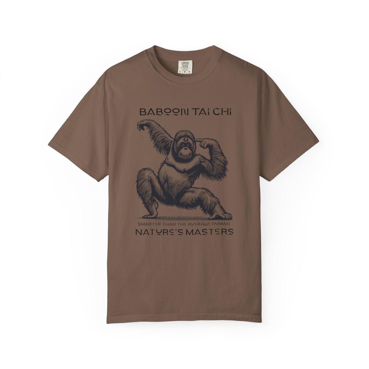 Baboon Tai Chi T-Shirt — Nature’s Masters Graphic Tee