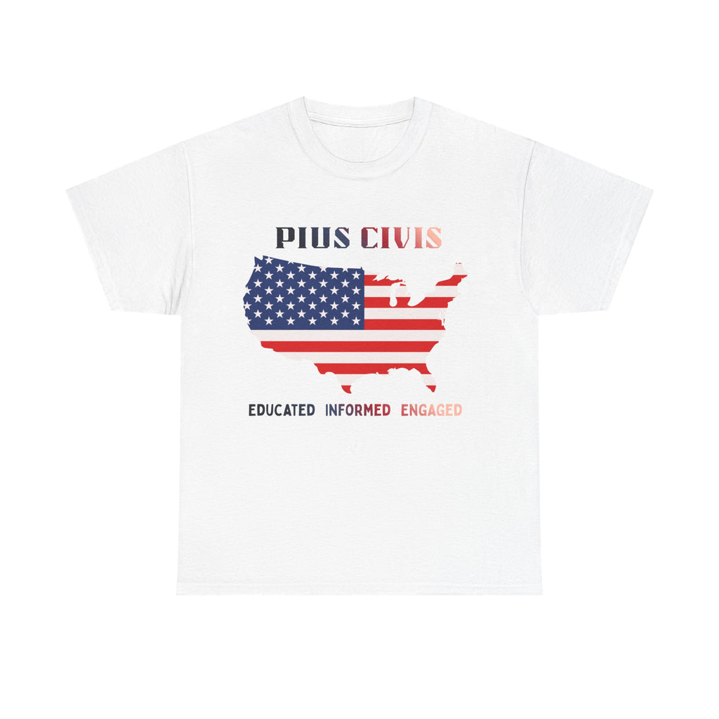 USA Pius Civis - Unisex Heavy Cotton Tee