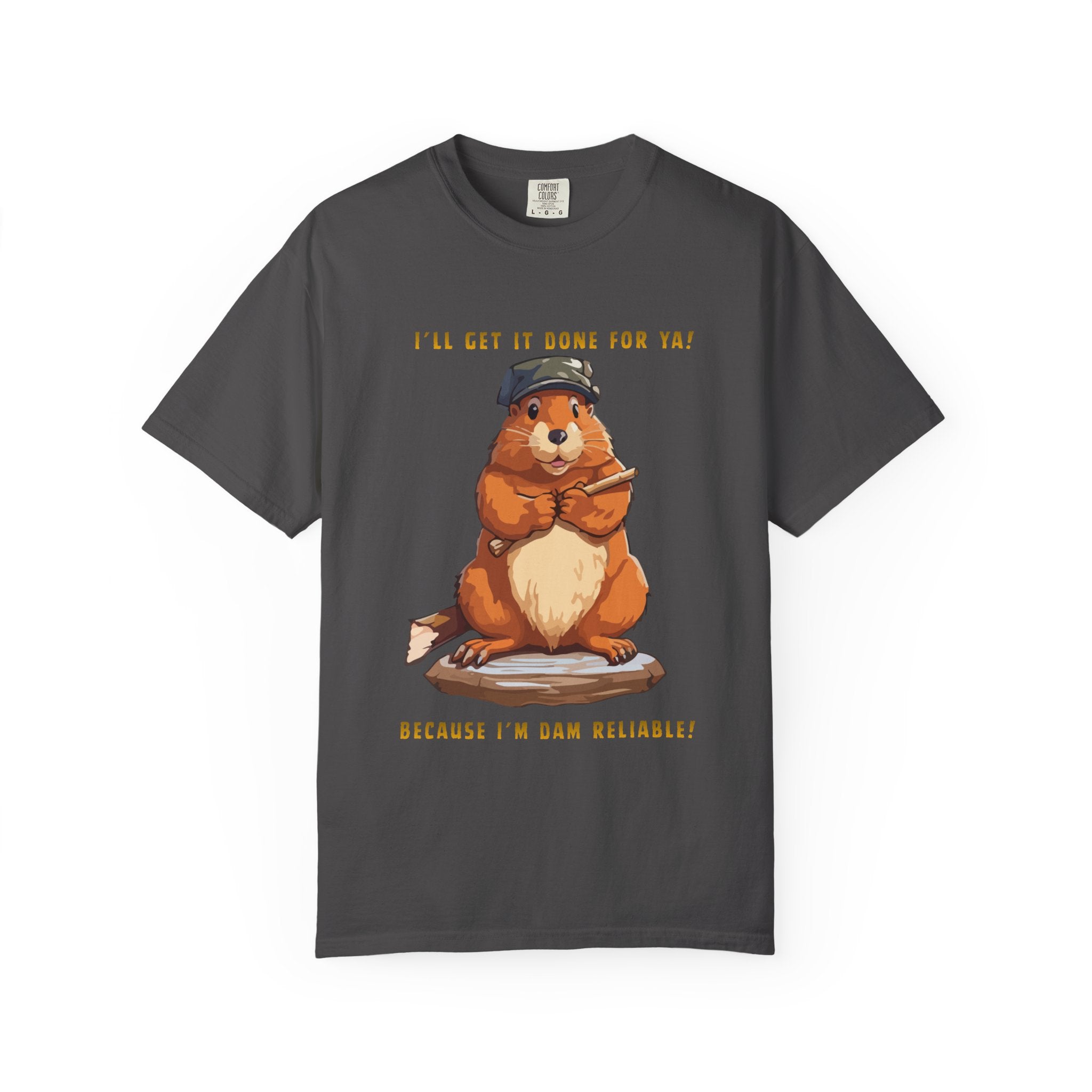 Beaver Unisex Garment-Dyed T-shirt