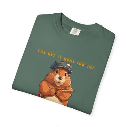Beaver Unisex Garment-Dyed T-shirt