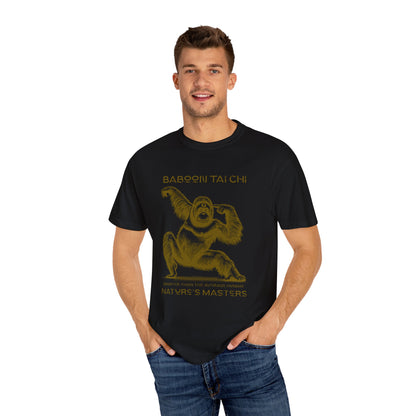 Baboon Tai Chi T-Shirt — Nature’s Masters Graphic Tee