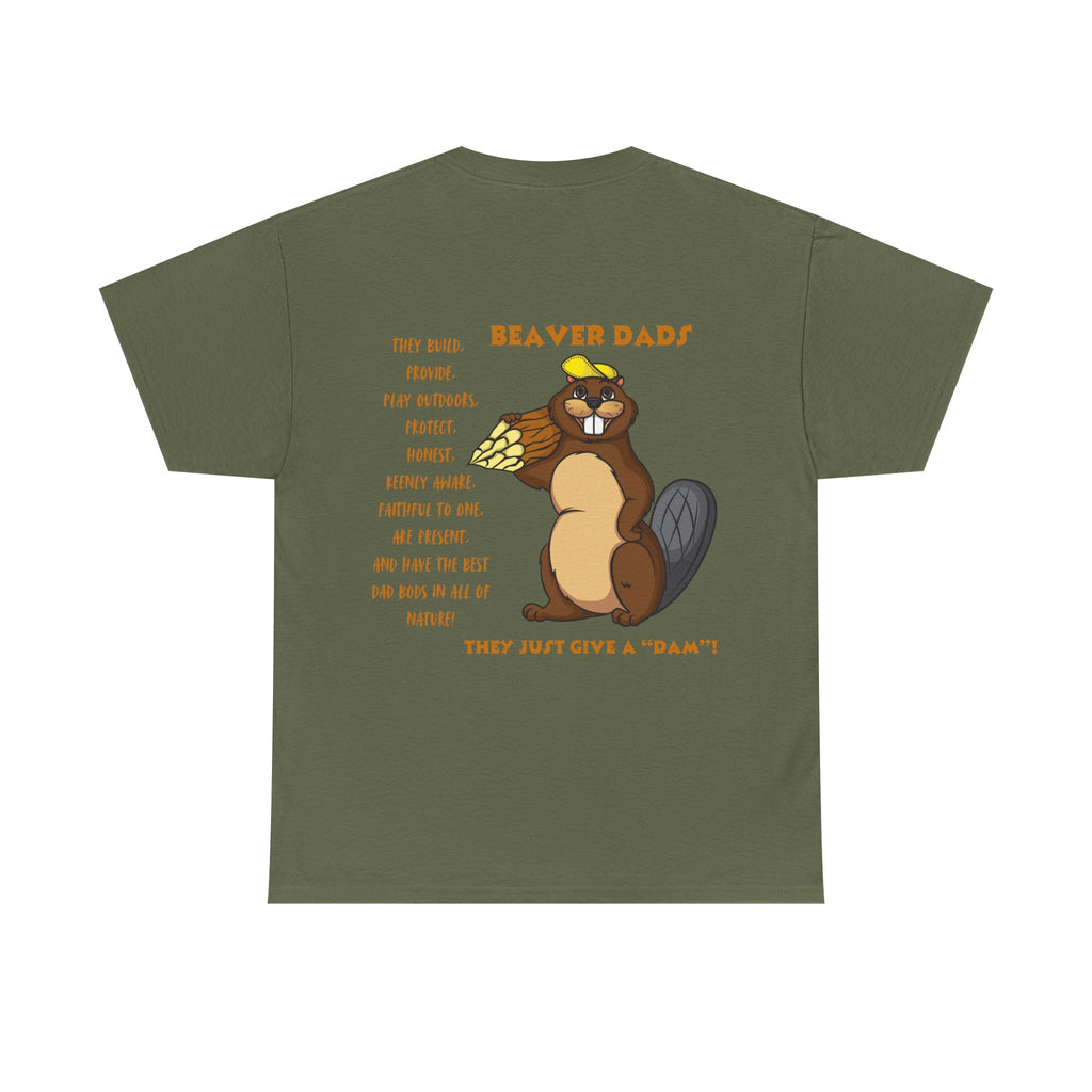 Beaver Dad Unisex Heavy Cotton Tee