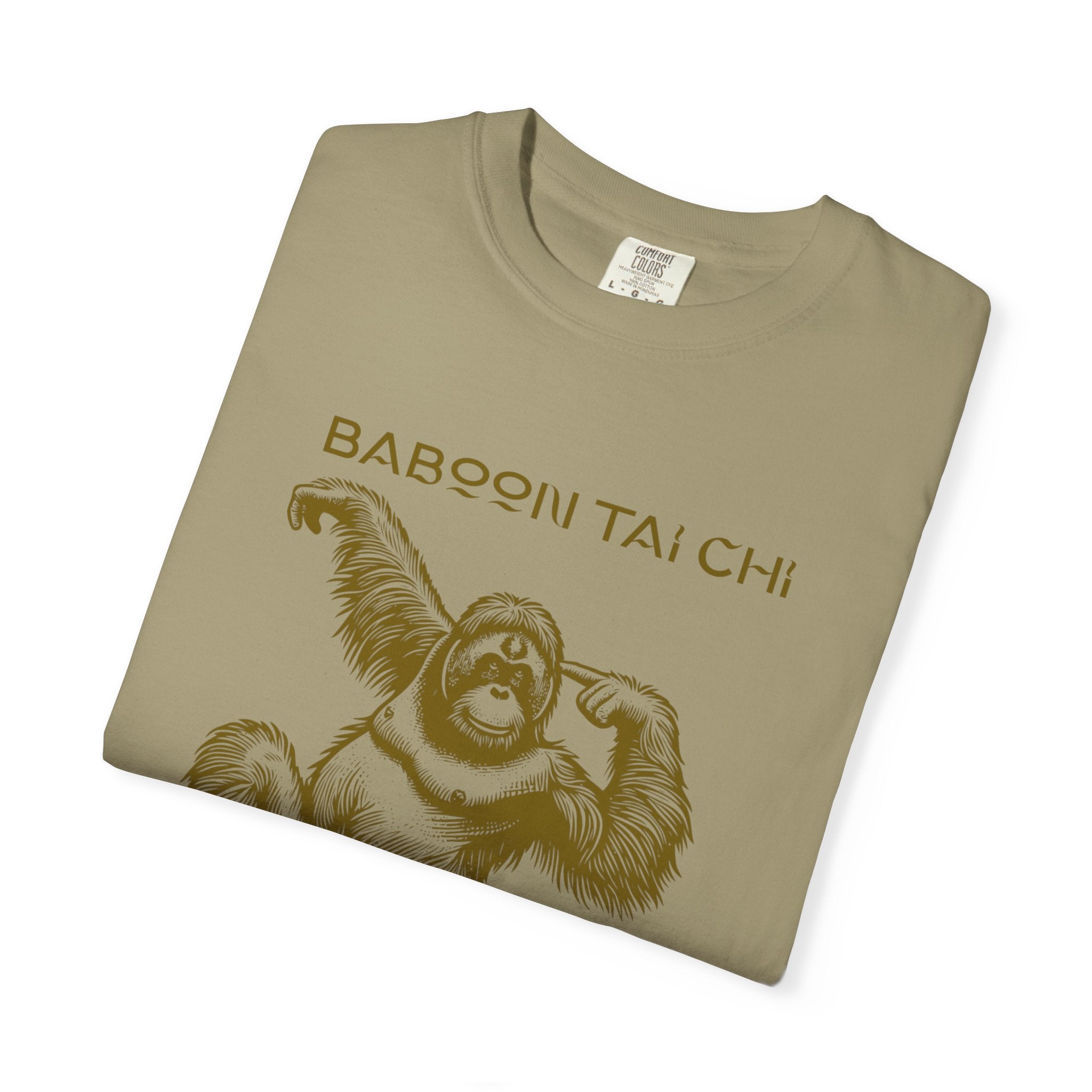 Baboon Tai Chi T-Shirt — Nature’s Masters Graphic Tee