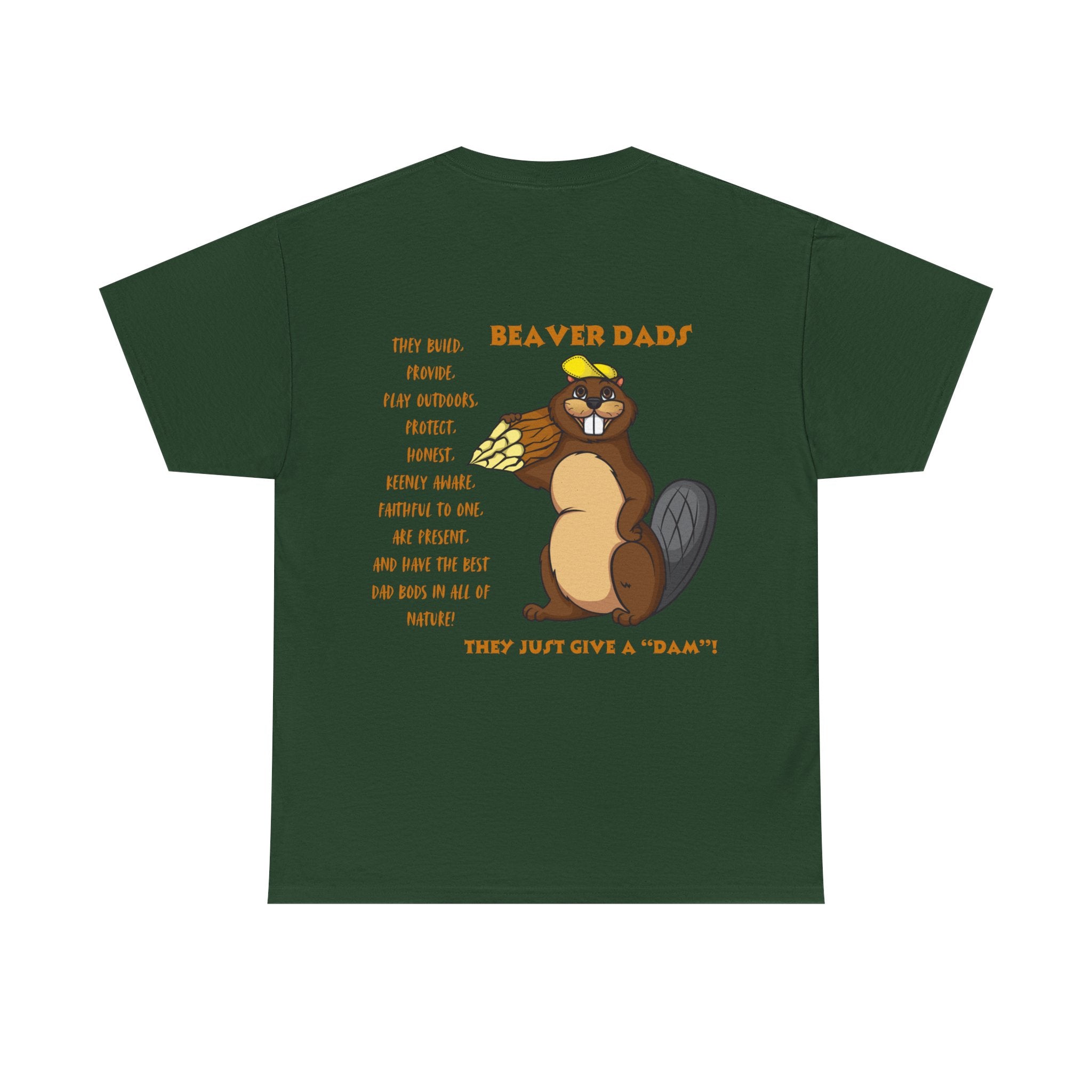 Beaver Dad Unisex Heavy Cotton Tee