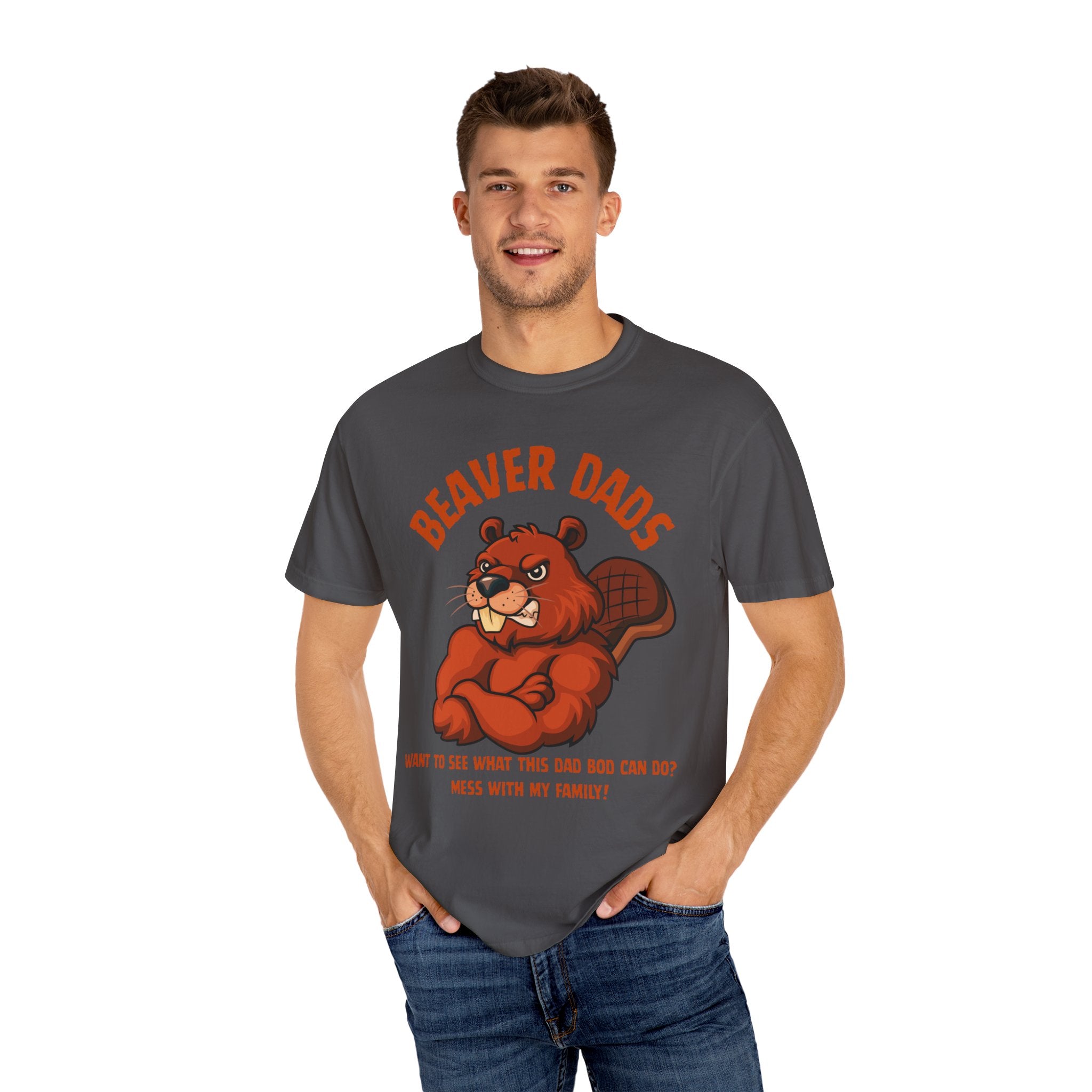 Angry Dad - Unisex Garment-Dyed T-shirt