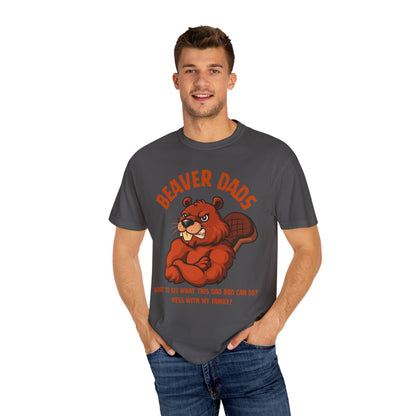 Angry Dad - Unisex Garment-Dyed T-shirt