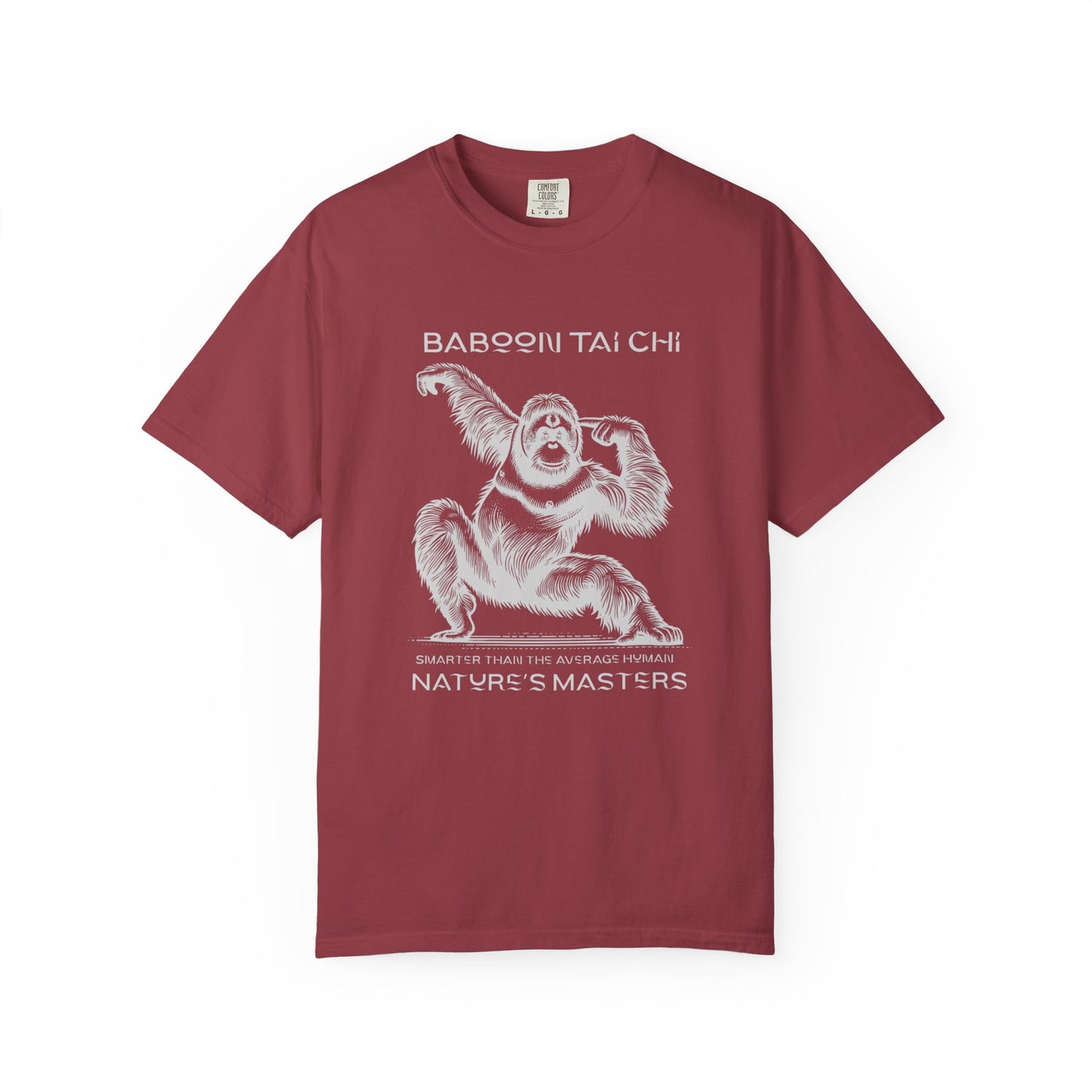 Baboon Tai Chi T-Shirt — Nature’s Masters Graphic Tee