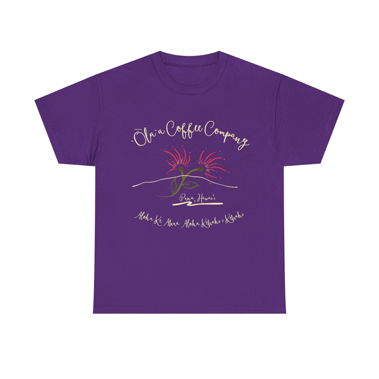 ‘Ola’a Logo Shirt - Unisex Heavy Cotton Tee
