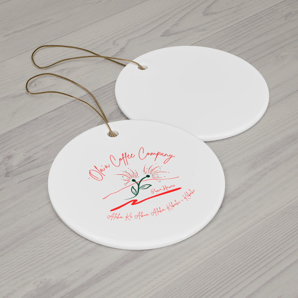 Ceramic Ornament, 4 Shapes