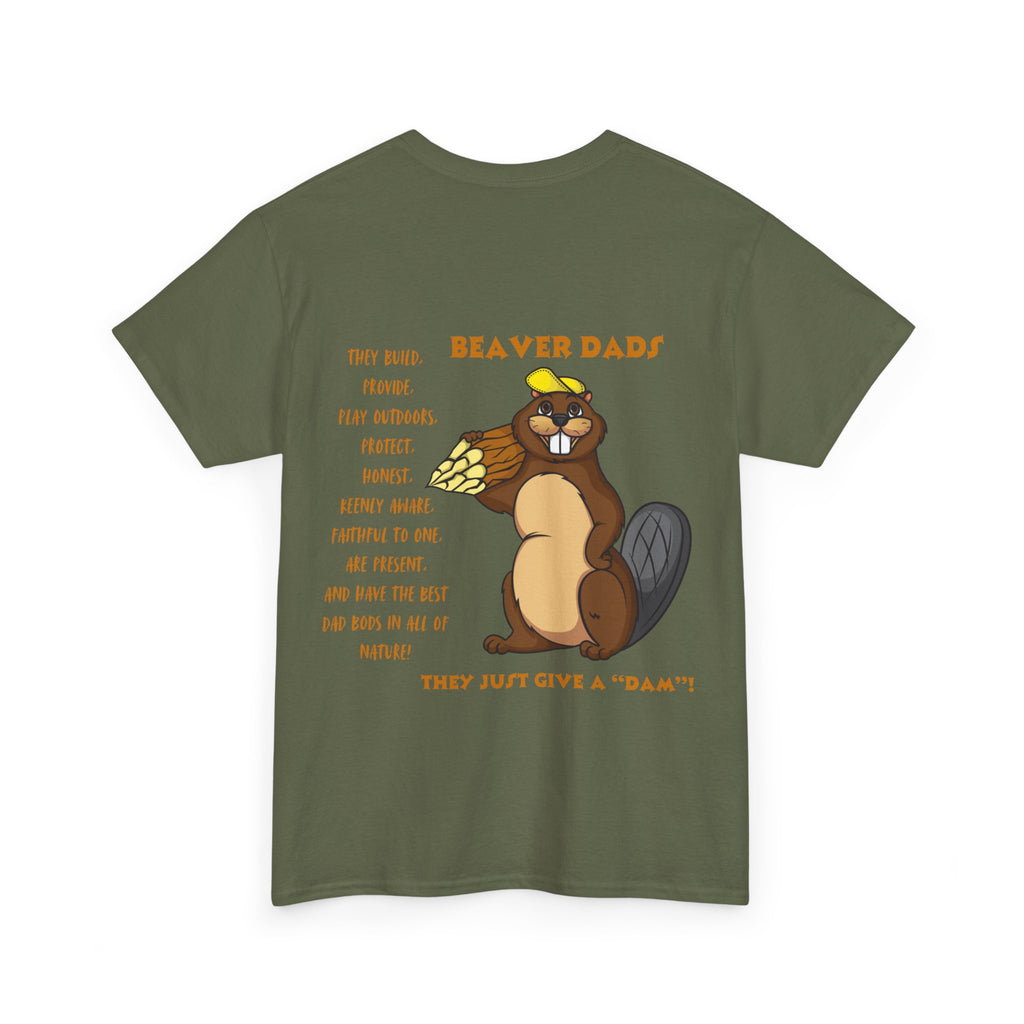 Beaver Dad Unisex Heavy Cotton Tee