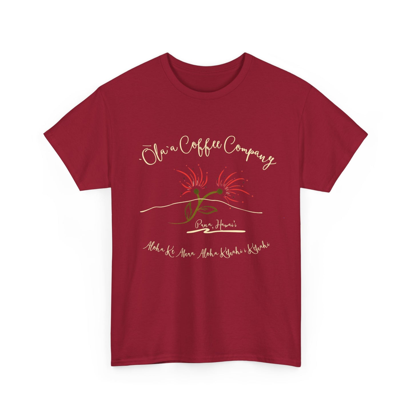 ‘Ola’a Logo Shirt - Unisex Heavy Cotton Tee