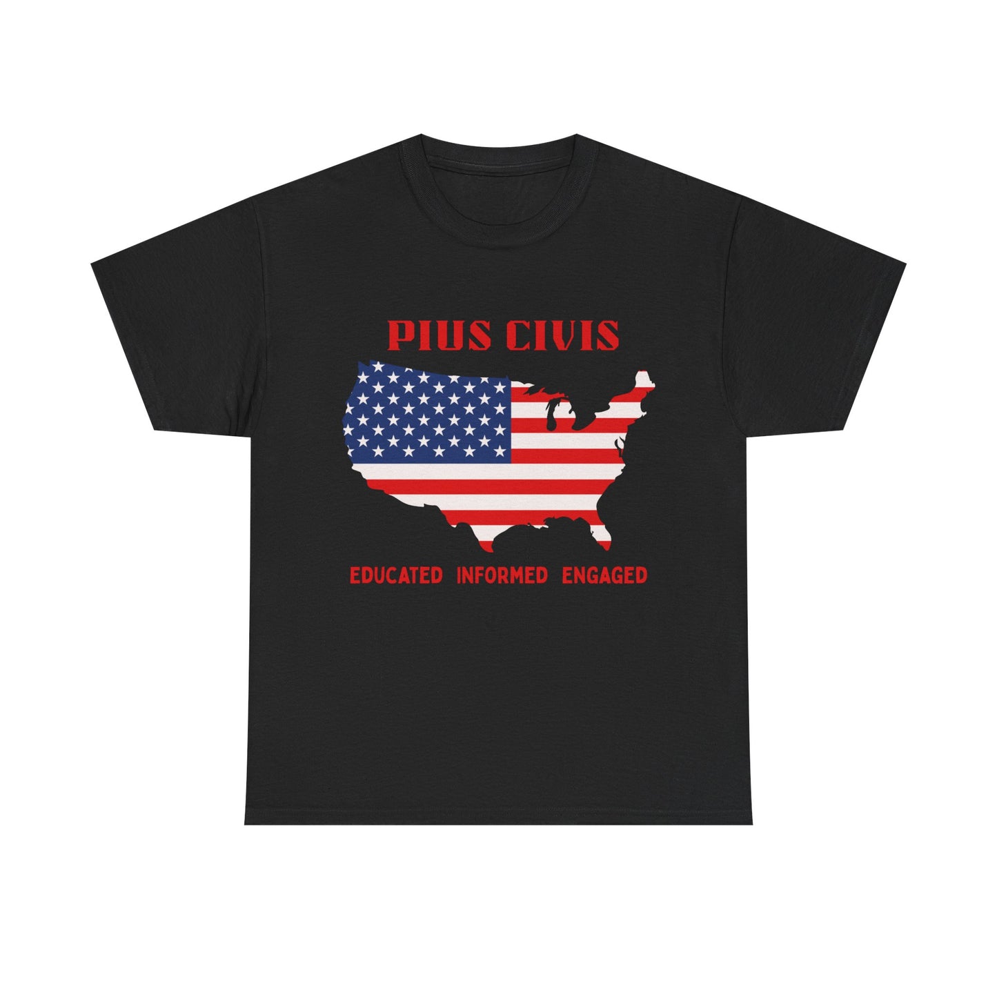 USA Pius Civis - Unisex Heavy Cotton Tee