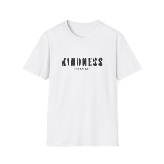 Kindness It’s Not Weak T-Shirt — Positive Message Graphic Tee