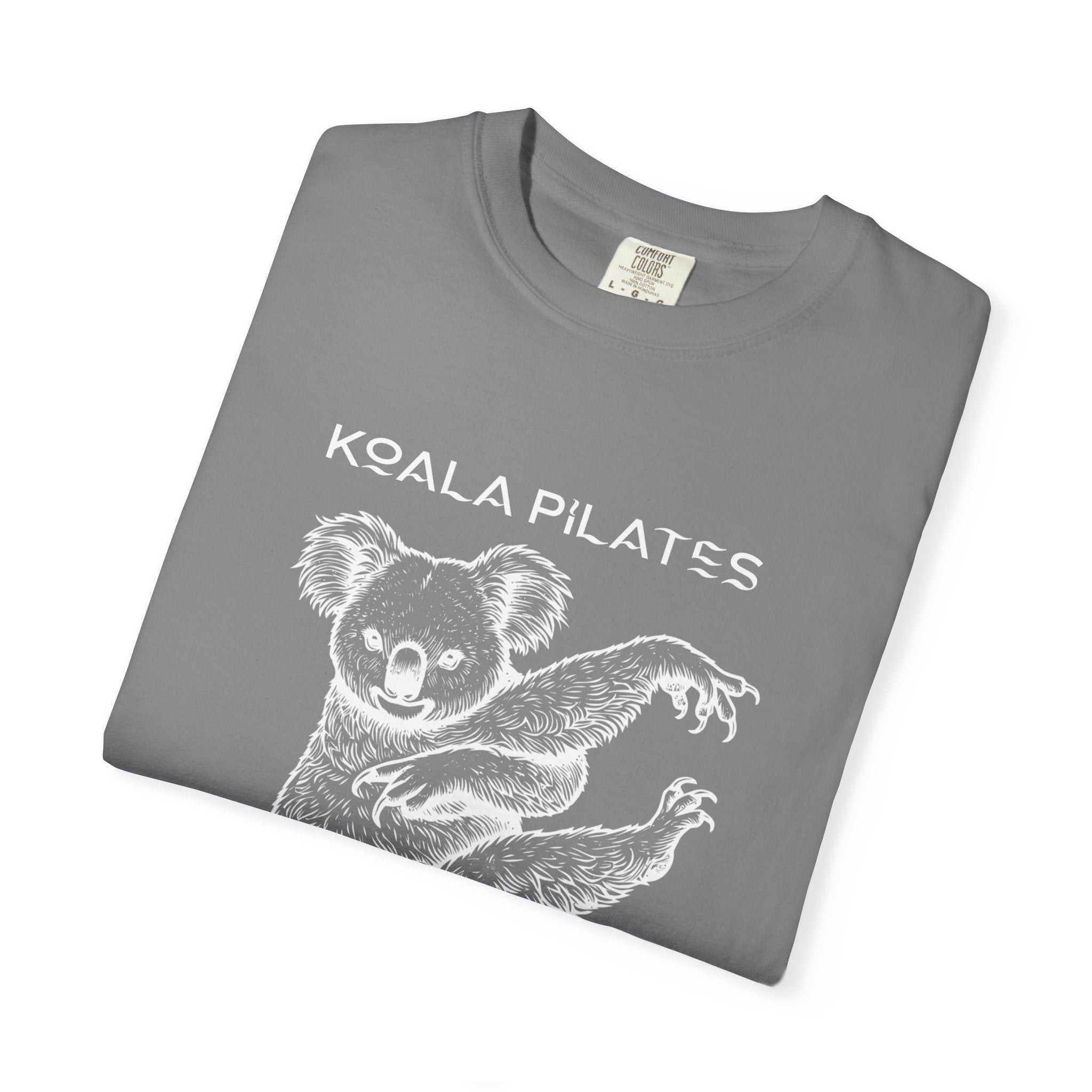 Koala Pilates Tee — 'Koala Pilates: Nature's Masters' Graphic T-Shirt