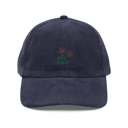Vintage Corduroy Cap (Embroidery)