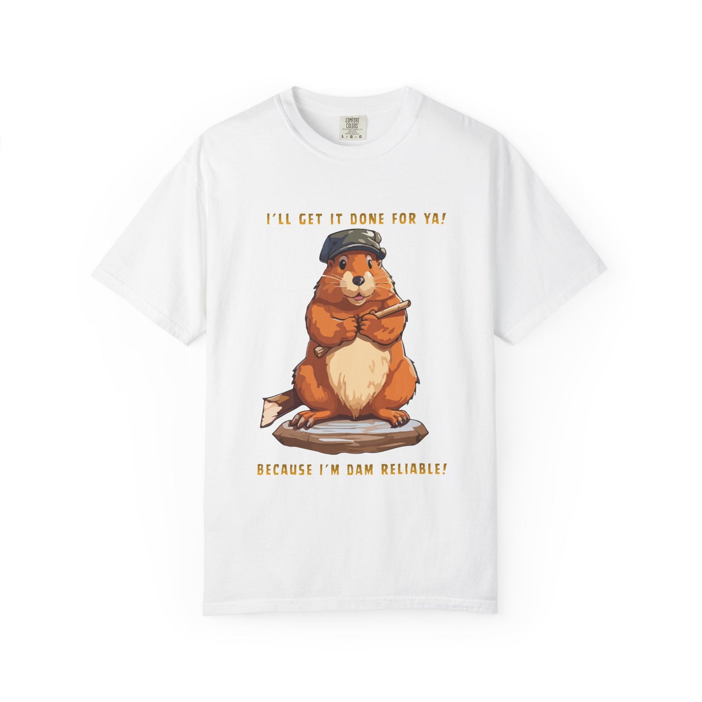 Beaver Unisex Garment-Dyed T-shirt