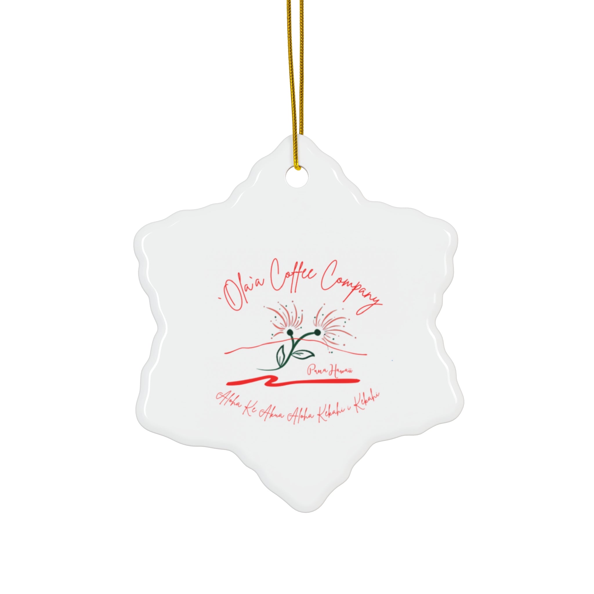 Ceramic Ornament, 4 Shapes