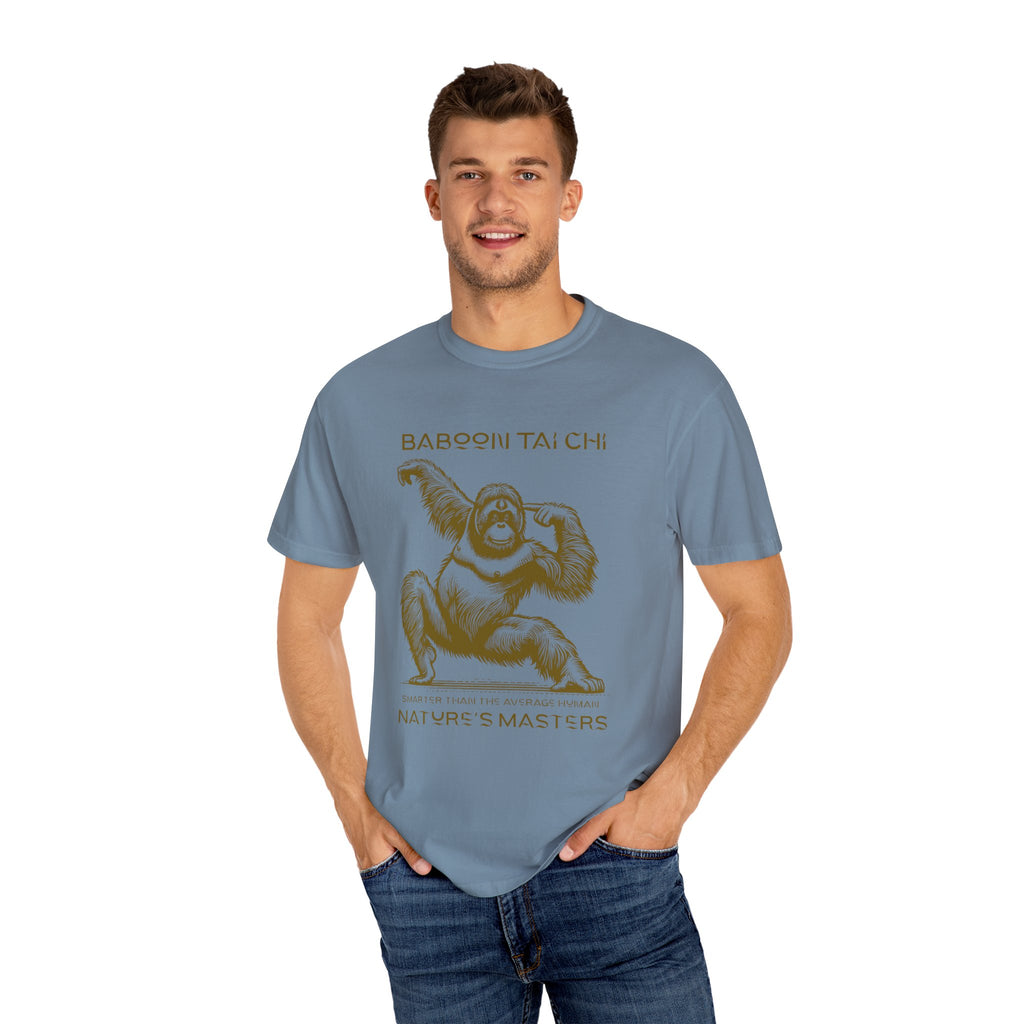 Baboon Tai Chi T-Shirt — Nature’s Masters Graphic Tee