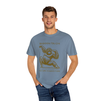 Baboon Tai Chi T-Shirt — Nature’s Masters Graphic Tee