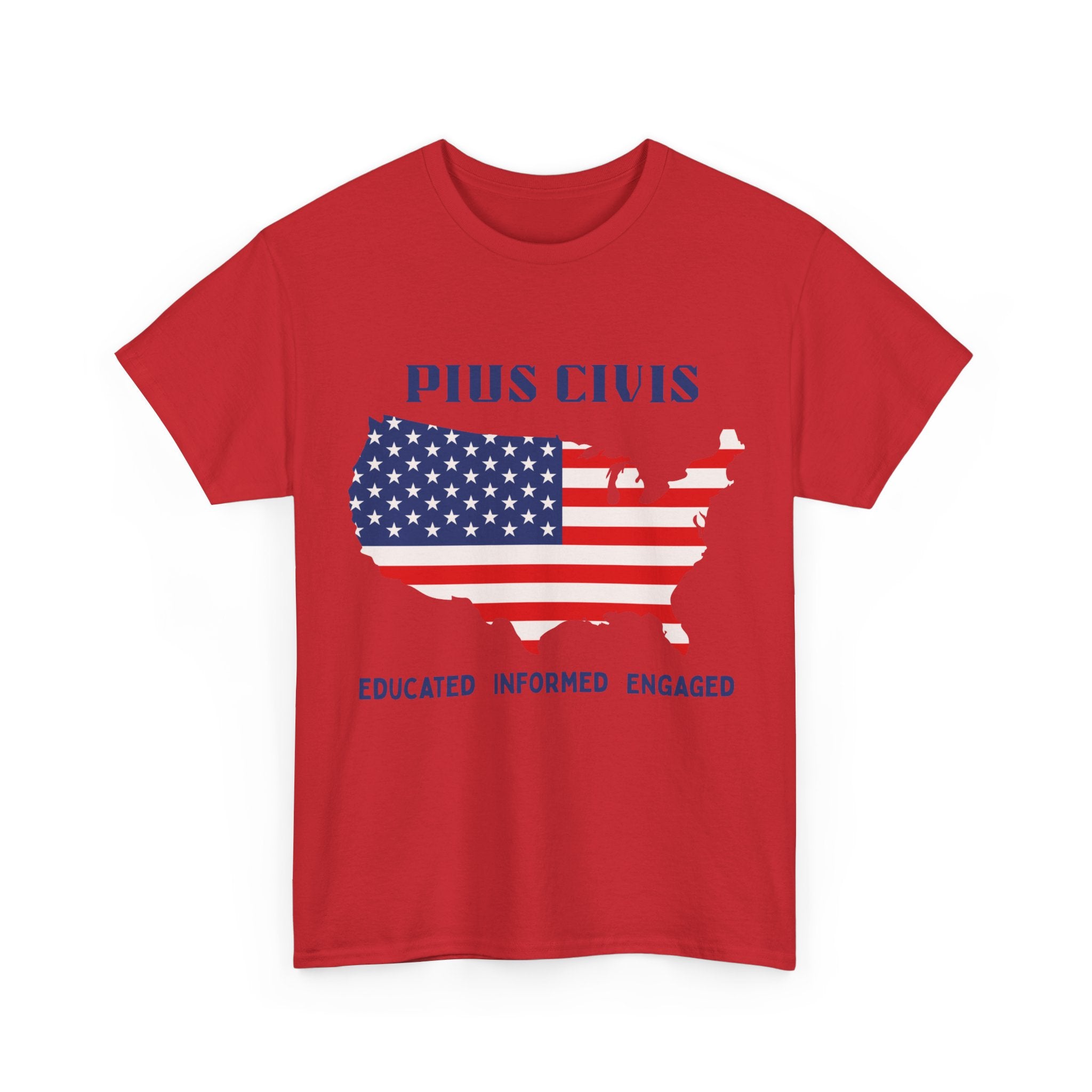 USA Pius Civis - Unisex Heavy Cotton Tee