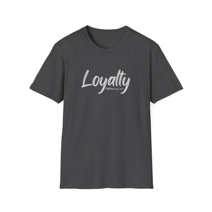 Loyalty Script T-Shirt — Casual Minimalist Graphic Tee