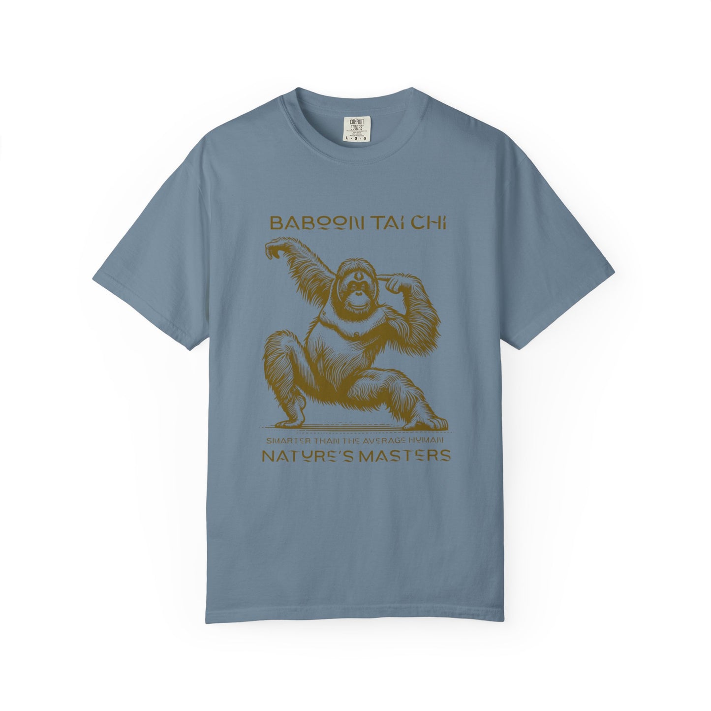 Baboon Tai Chi T-Shirt — Nature’s Masters Graphic Tee