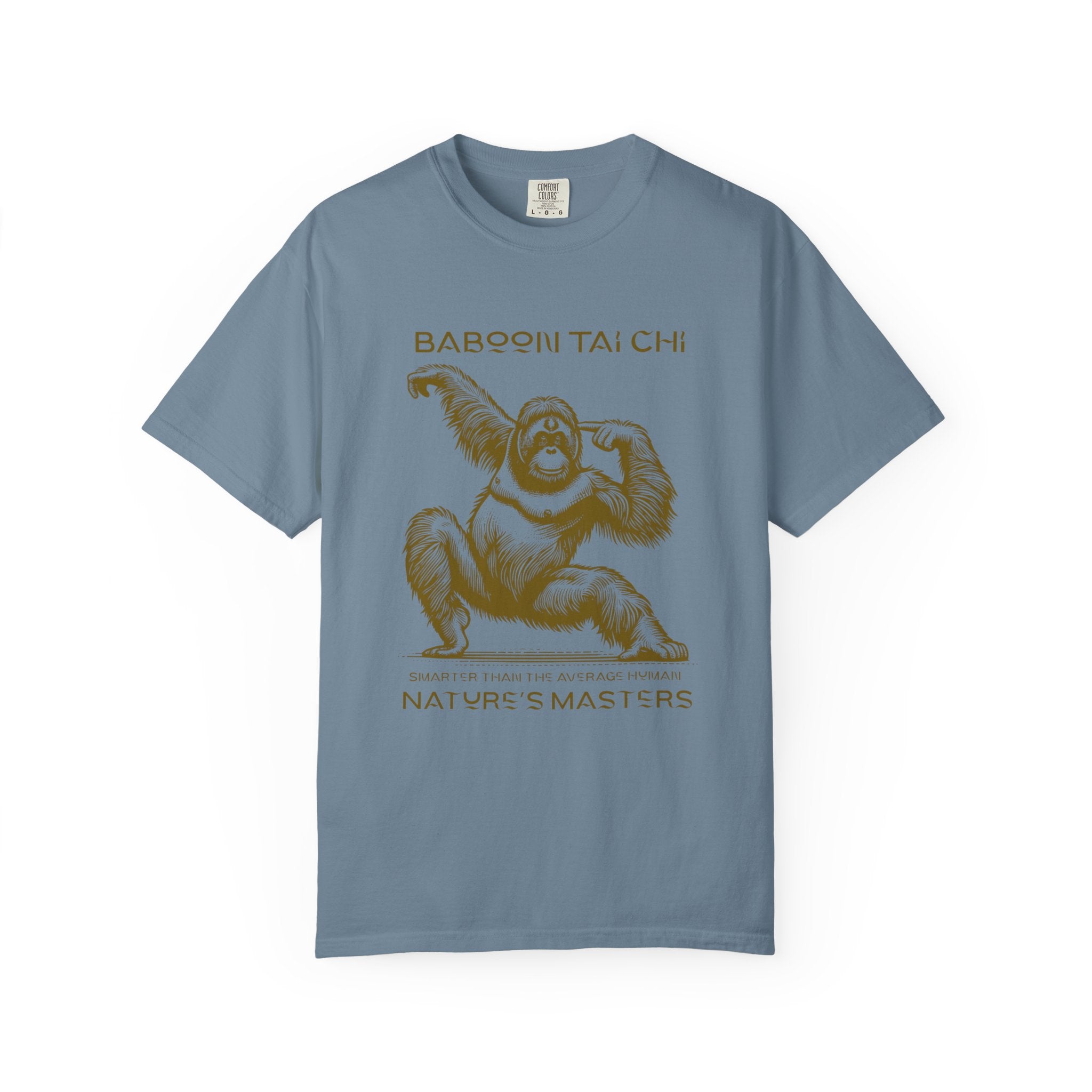 Baboon Tai Chi T-Shirt — Nature’s Masters Graphic Tee