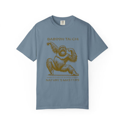 Baboon Tai Chi T-Shirt — Nature’s Masters Graphic Tee