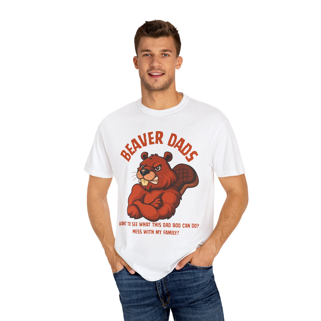 Angry Dad - Unisex Garment-Dyed T-shirt