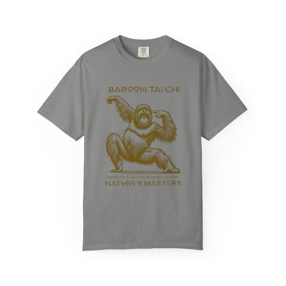 Baboon Tai Chi T-Shirt — Nature’s Masters Graphic Tee