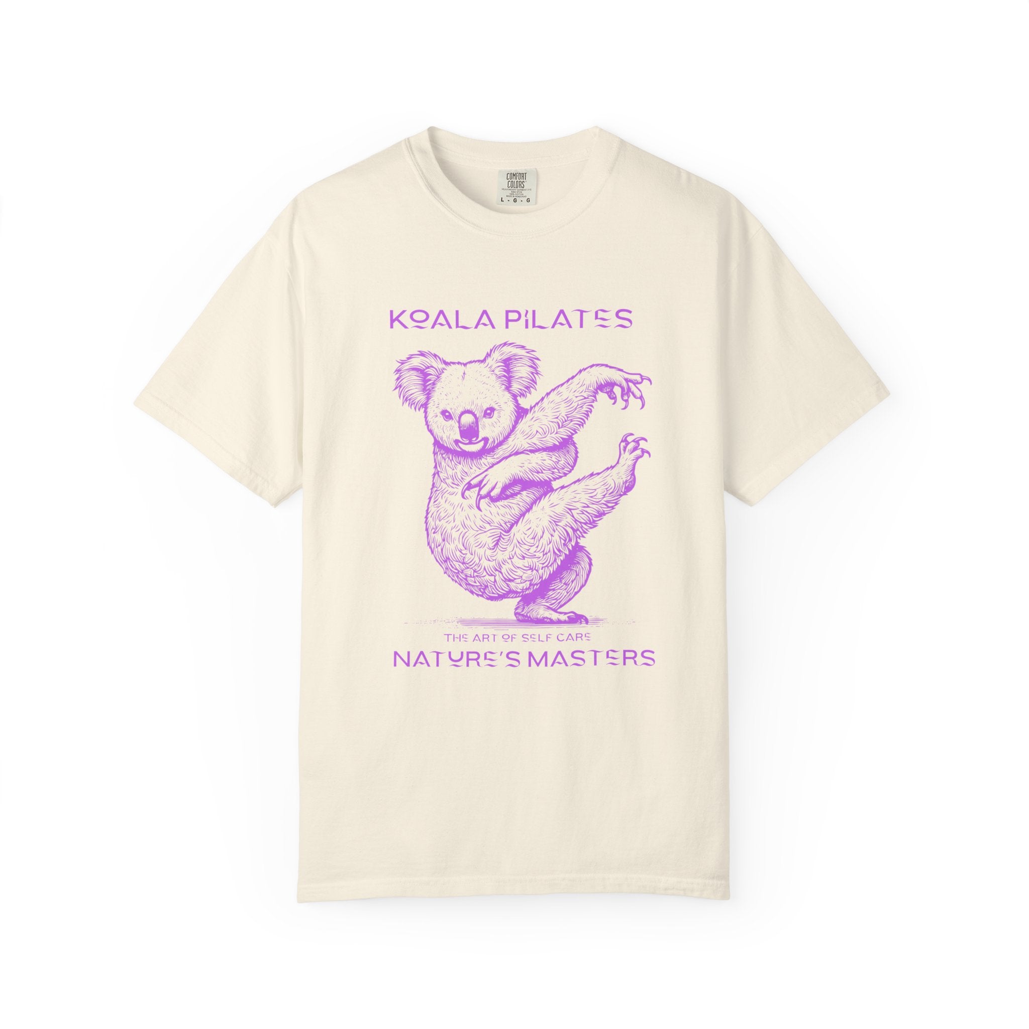 Koala Pilates Tee — 'Koala Pilates: Nature's Masters' Graphic T-Shirt