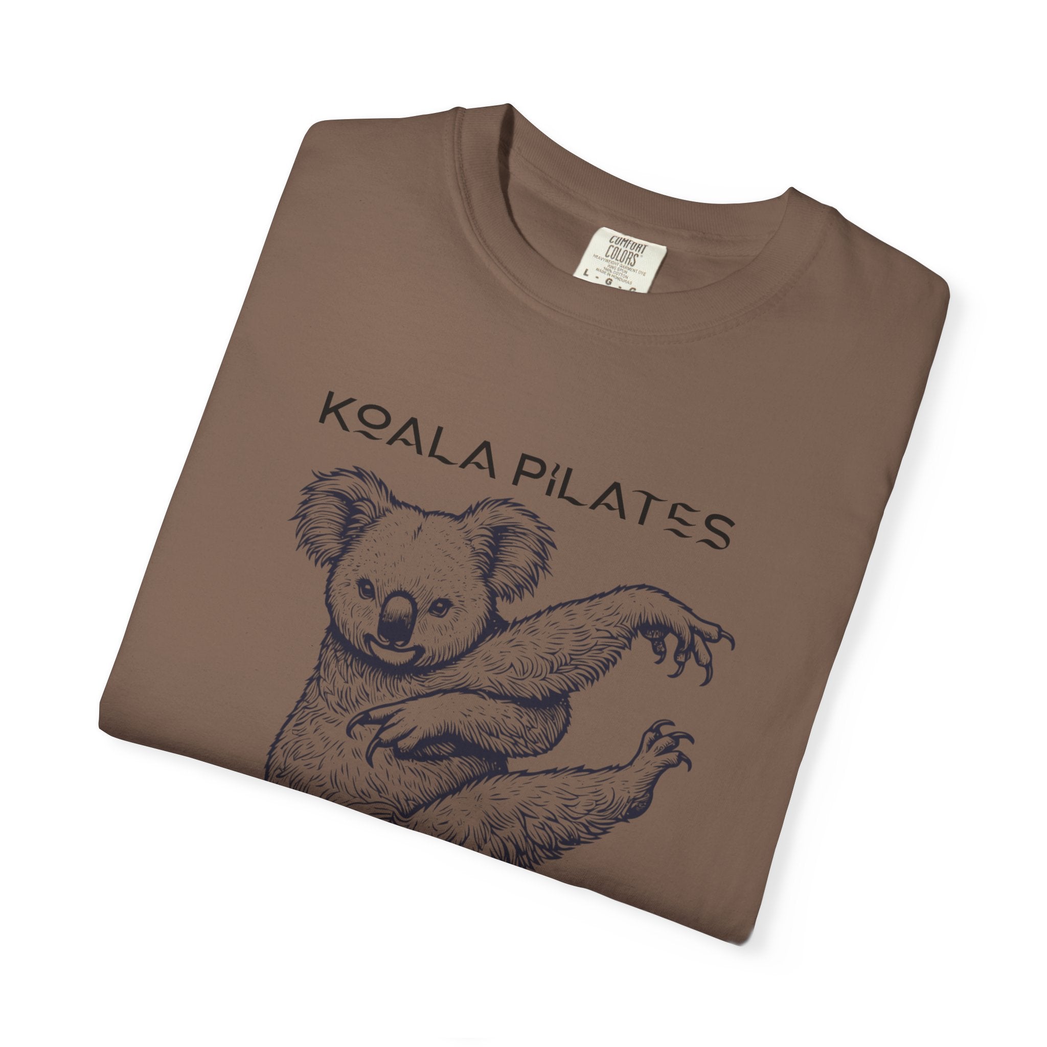 Koala Pilates Tee — 'Koala Pilates: Nature's Masters' Graphic T-Shirt