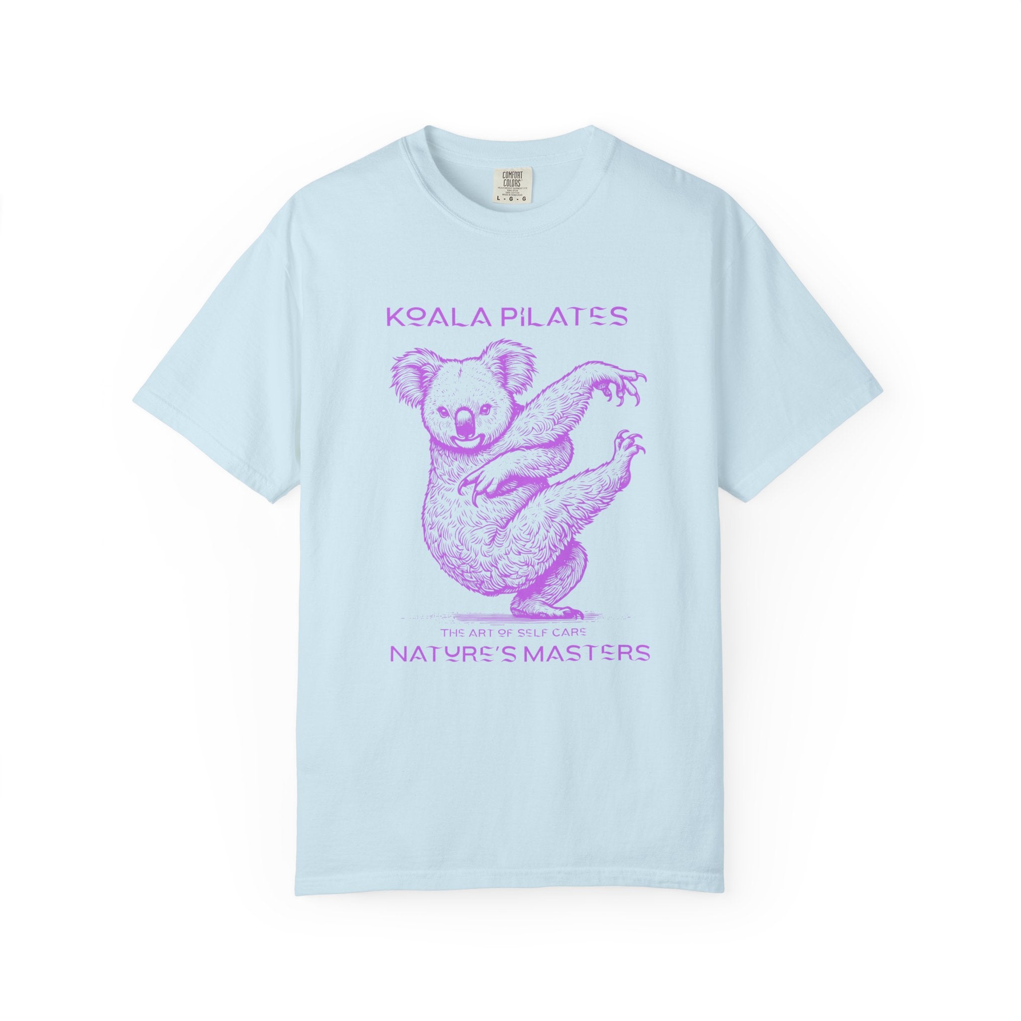 Koala Pilates Tee — 'Koala Pilates: Nature's Masters' Graphic T-Shirt