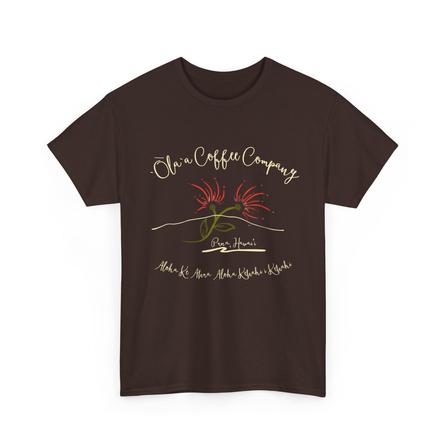 ‘Ola’a Logo Shirt - Unisex Heavy Cotton Tee