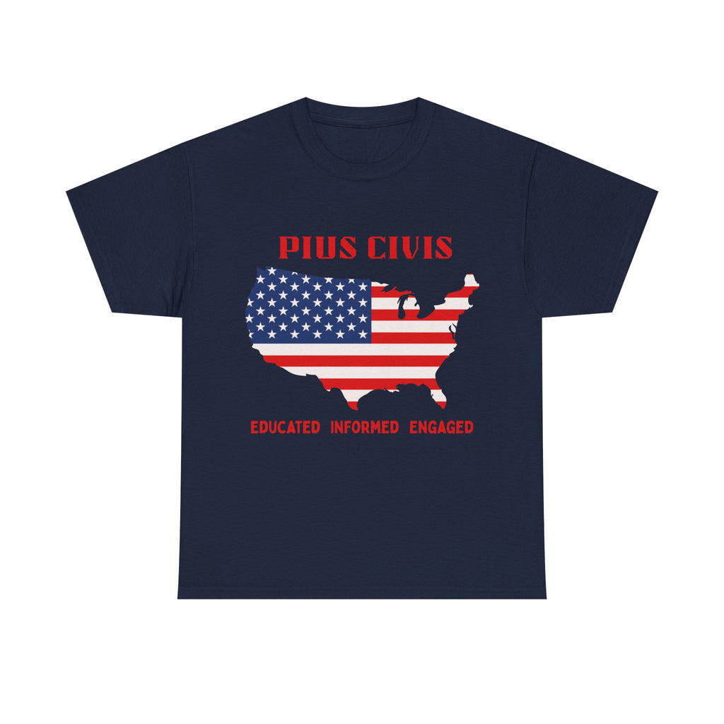 USA Pius Civis - Unisex Heavy Cotton Tee