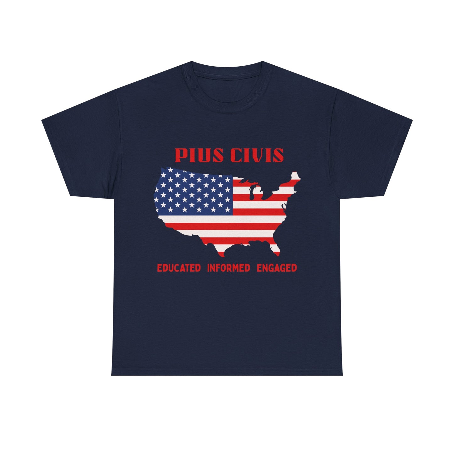 USA Pius Civis - Unisex Heavy Cotton Tee