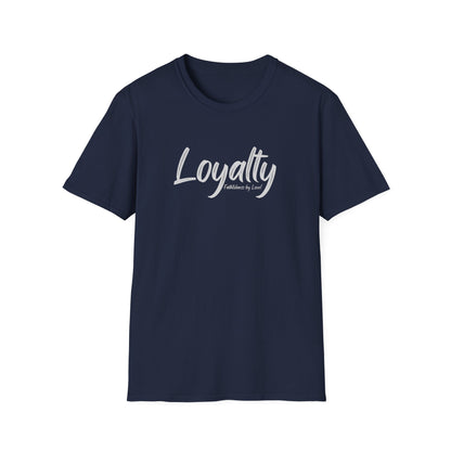 Loyalty Script T-Shirt — Casual Minimalist Graphic Tee