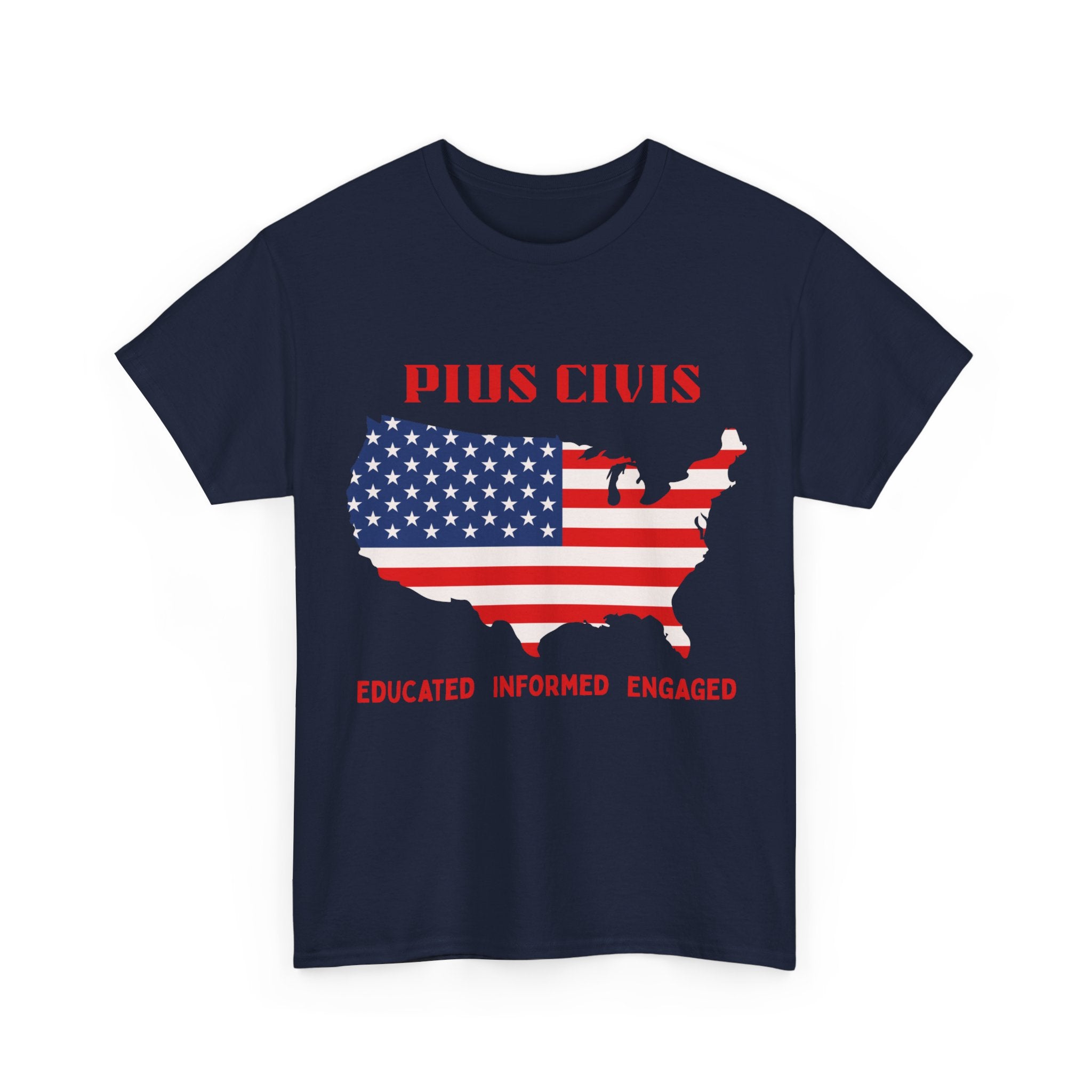 USA Pius Civis - Unisex Heavy Cotton Tee