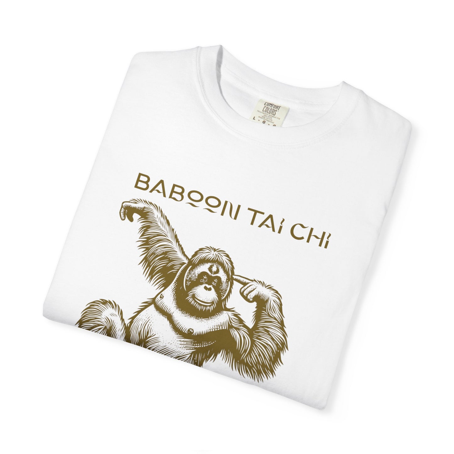 Baboon Tai Chi T-Shirt — Nature’s Masters Graphic Tee