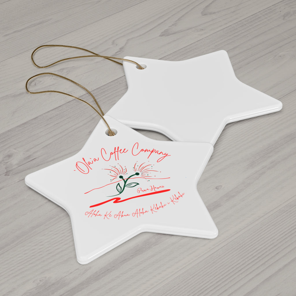 Ceramic Ornament, 4 Shapes