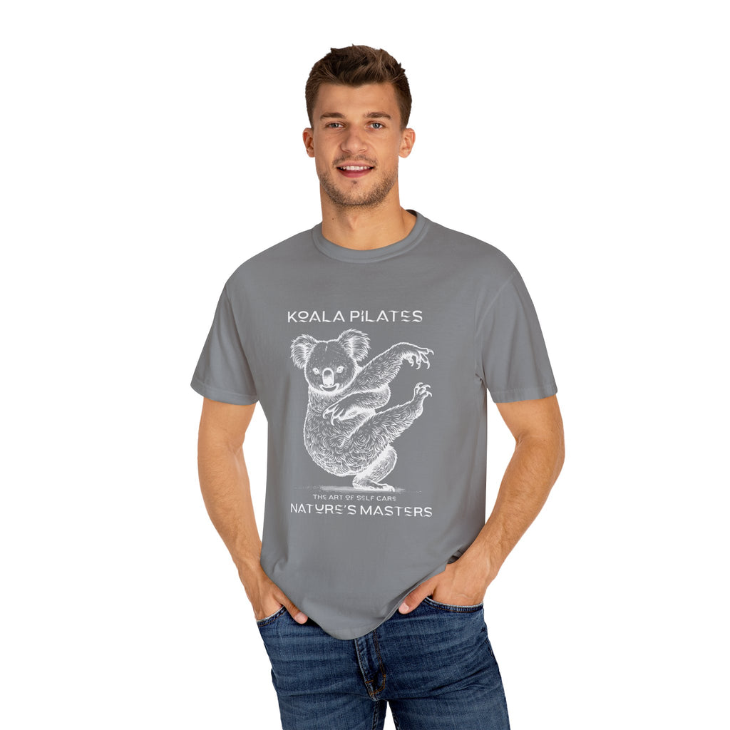 Koala Pilates Tee — 'Koala Pilates: Nature's Masters' Graphic T-Shirt